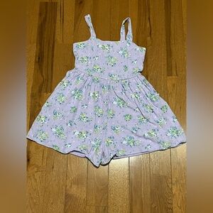 Art Class Lavender Floral Kids Jumper